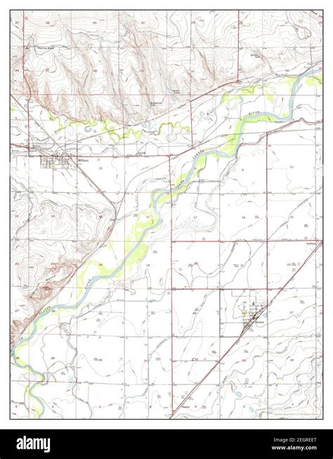 Milliken, Colorado, map 1950, 1:24000, United States of America by Timeless Maps, data U.S ...