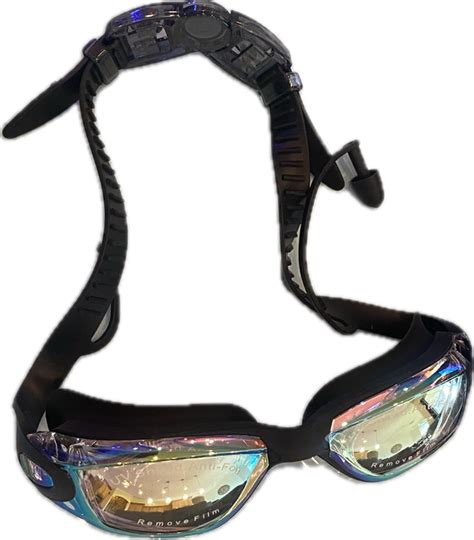 Polycarbonate Lens Swim Goggles W/ Ear Built in Ear Plug Adult | Kameleon Swim