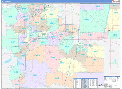 Maps of Will County Illinois - marketmaps.com