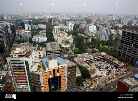 Aerial view of Gulshan area, Dhaka, Bangladesh Stock Photo - Alamy