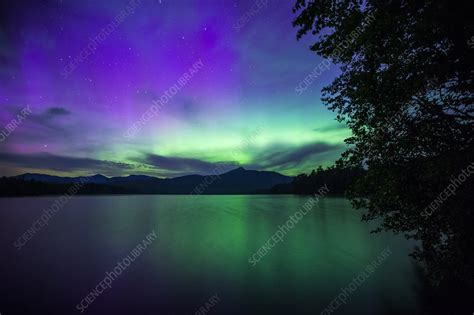 Northern Lights, USA - Stock Image - C038/8157 - Science Photo Library