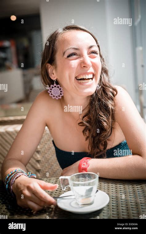 Beautiful woman drinking coffee hi-res stock photography and images - Alamy