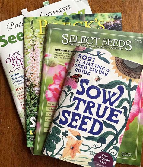 40+ Free Seed Catalogs - Off Grid World