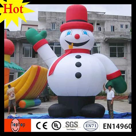 high 6m 19.6ft outdoor christmas inflatable snowman with boots halloween decorations gift 420D ...