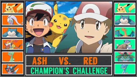 Ash Vs Red Pokémon Sun Moon Champion S Challenge | Free Nude Porn Photos