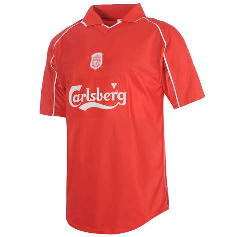 Liverpool FC 2000 Home Jersey Red/White Score Draw Soccer Football | eBay