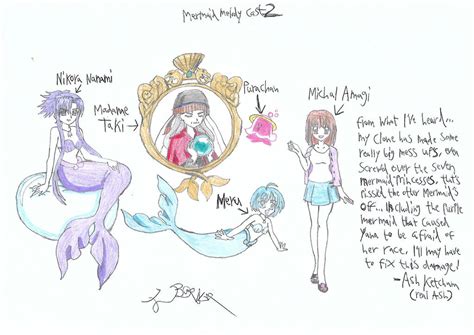 Mermaid Melody Characters 2 by a22d on DeviantArt