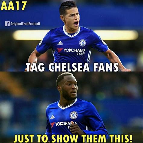 “Tag Chelsea Fans” | Chelsea fans, Football jokes, Chelsea