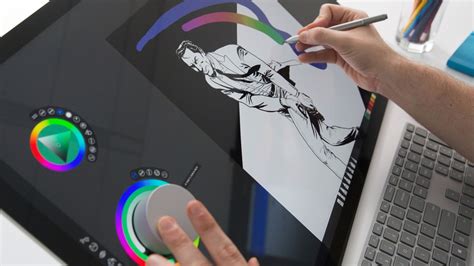 Incredible Digital Drawings through Microsoft Surface Studio