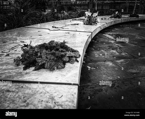 Manchester arena bombing memorial Stock Photo - Alamy