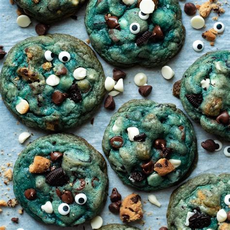 Cookie Monster Cookies Recipe - Chenée Today