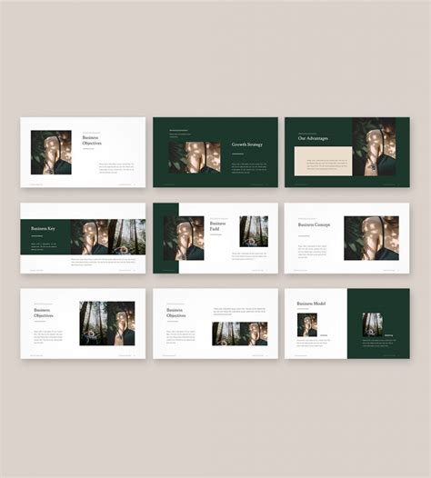 Minimal Portfolio PowerPoint Template - Download PowerPoint