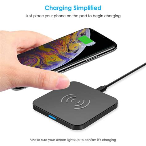 Ultra Slim Portable Wireless Charging Pad for iPhone & Android - Viral Gads