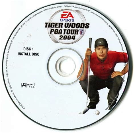 Tiger Woods PGA Tour 2004 cover or packaging material - MobyGames