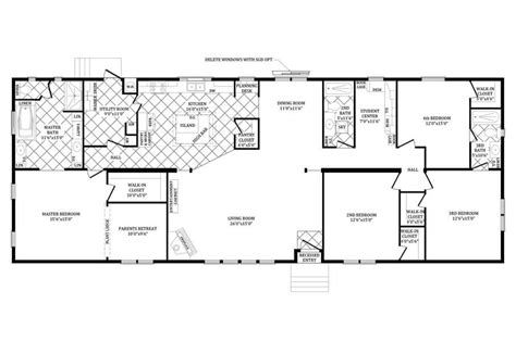 Double Wide Manufactured Home Floorplans | Solitaire Homes | Double wide manufactured homes ...