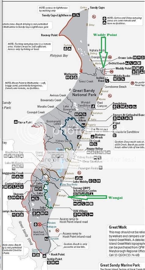 Fraser Island Camping Map | Gadgets 2018