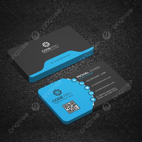 Business Card Design Template Download on Pngtree