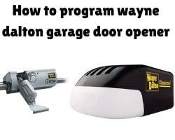 How to program wayne dalton garage door opener 2023 (Guide)