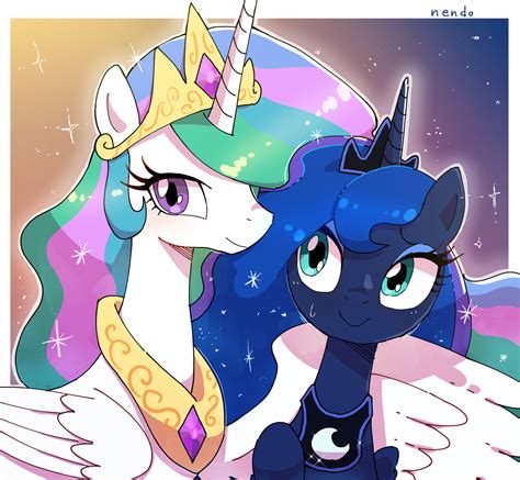 Princess Celestia and Princess Luna by Nendo : r/mylittlepony