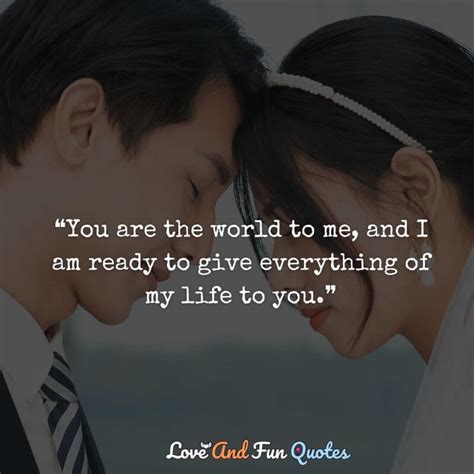 35 You Are My World Quotes With Unique Images | Love And Fun Quotes