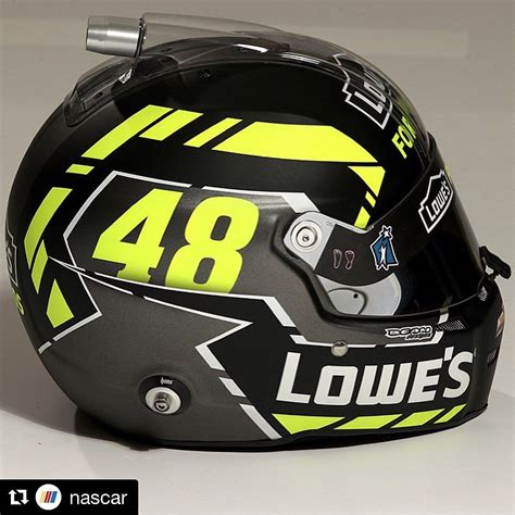 Jimmie Johnson 2017 NASCAR helmet Nascar Helmet, Football Helmets, Racing Helmets, Motorcycle ...