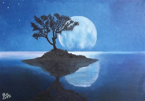 Reflection In Water Painting by Ramadan Agolli - Fine Art America