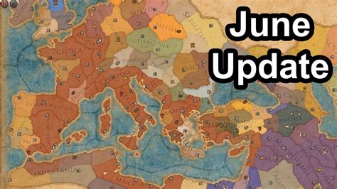 Total War: Rome 2 June Update | Map Informations (Provinces and Regions ...