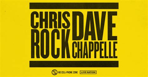 Comedy Icons Chris Rock and Dave Chappelle Co-Headline U.S. Arena Tour ...