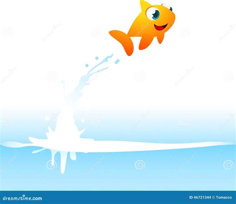 Free clipart fish jumping