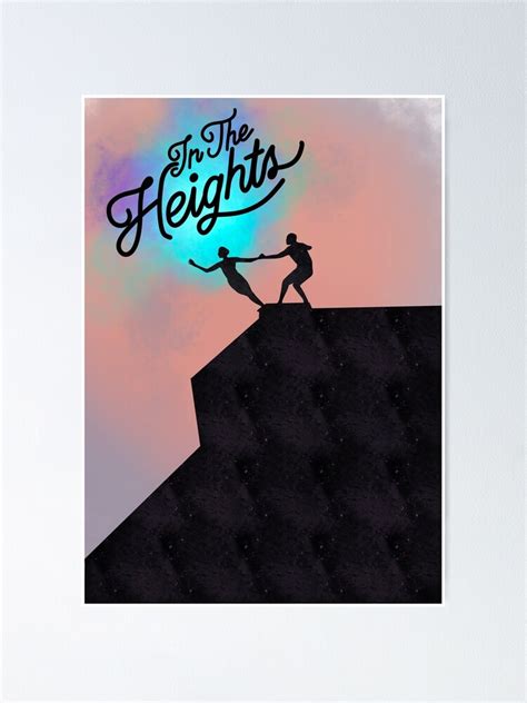 "In the heights movie poster" Poster for Sale by bookishandgeeky | Redbubble