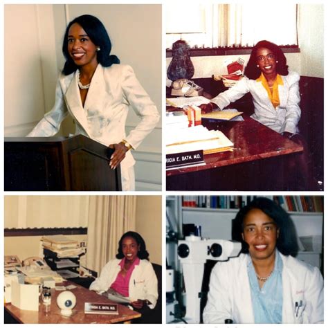 Dr. Patricia Era Bath, 1981. Inventor of the Laserphaco Probe, used ...