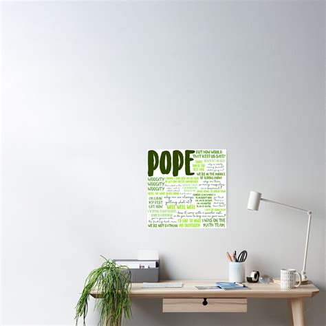 "Pope Outer Banks Quotes" Poster for Sale by mutualletters | Redbubble