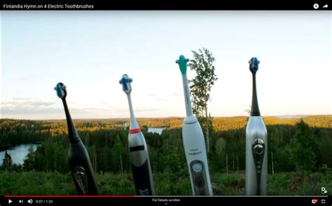 Finlandia Hymn on 4 Electric Toothbrushes – ConBrio-Service