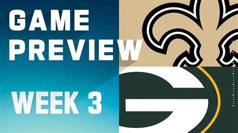 New Orleans Saints vs. Green Bay Packers | 2023 Week 3 Game Preview ...