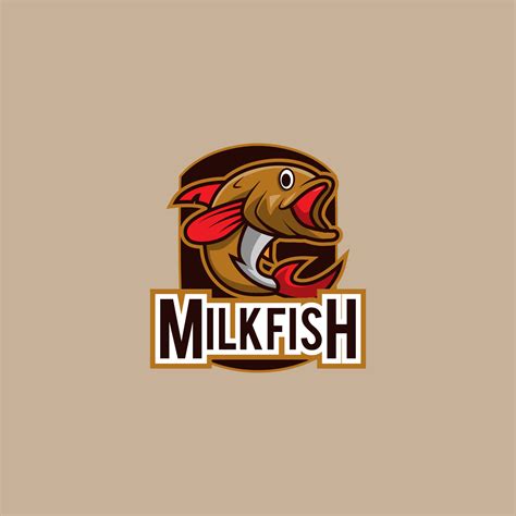 Milkfish Logo Design 5723682 Vector Art at Vecteezy