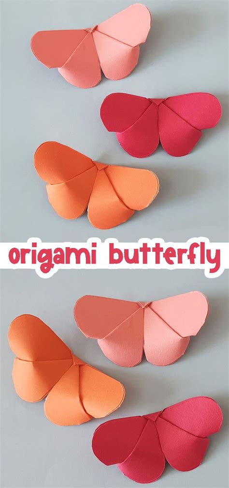 Origami Butterfly in 2024 | Origami butterfly, Origami easy, Butterfly ...