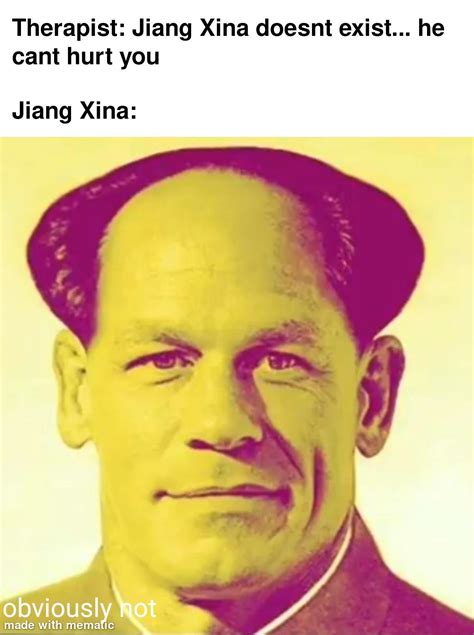 Jiang Xina v.s. John Cena... who would win? : r/memes