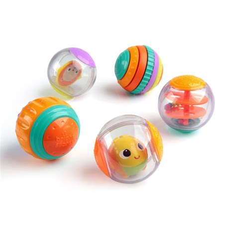 Bright Starts Shake & Spin Activity Balls Toy, Ages 6 months + - Walmart.com - Walmart.com