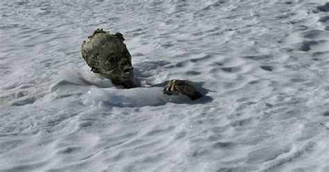 The MUMMIES return! Frozen bodies found on mountain half a century ...