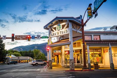 Downtown Jackson Hole in Wyoming USA Stock Photo by ©f11photo 121988420