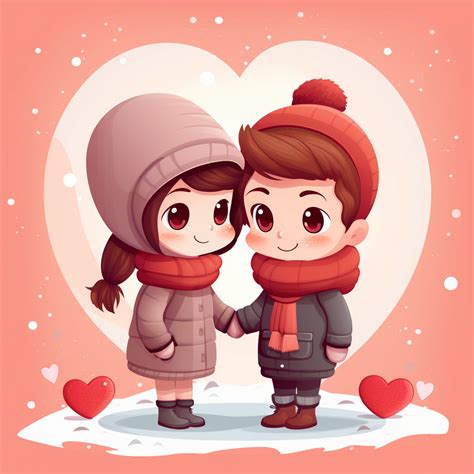 Boy And Girl Valentine Art Free Stock Photo - Public Domain Pictures