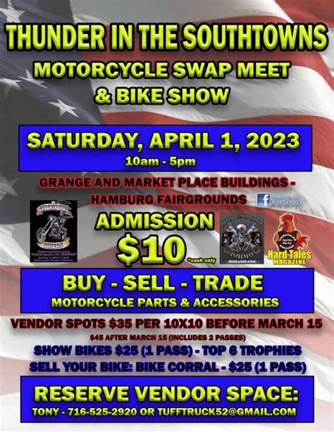 Southtowns Motorcycle Swap Meet and Bike Show-Hamburg Fairgrounds ...