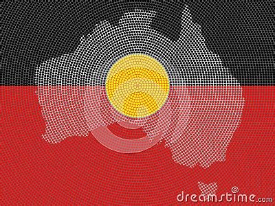 Aboriginal Flag Design Stock Photography - Image: 8520362