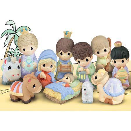 Precious Moments Paintable Nativity Set - Walmart.com