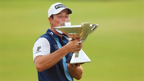 Viktor Hovland secures PGA Tour's FedEx Cup after winning Tour ...