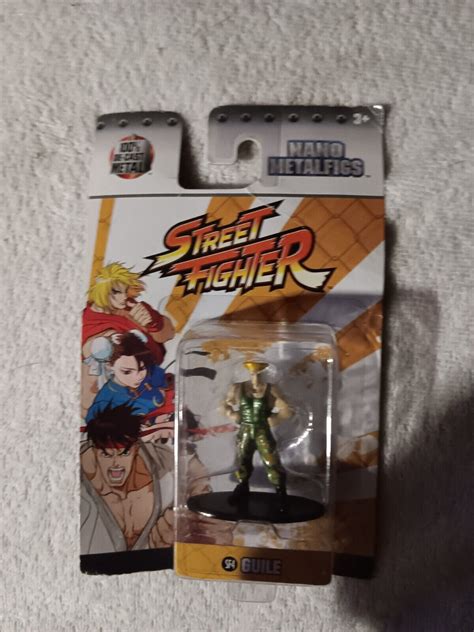 Street Fighter Nano Metalfigs by Jada Toys | GUILE | SF4 | # 84462 | Item# 99198 | eBay