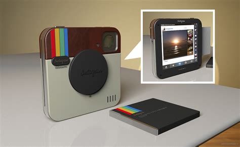 The Polaroid Socialmatic camera comes equipped with built in Wi-Fi and ...