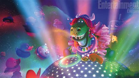 Pixar Corner: First Glimpse: Toy Story Toon 'Partysaurus Rex'