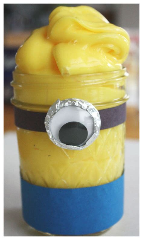 Minion Slime Recipe for Despicable Me Movie | Minions, Homemade slime, Diy slime recipe