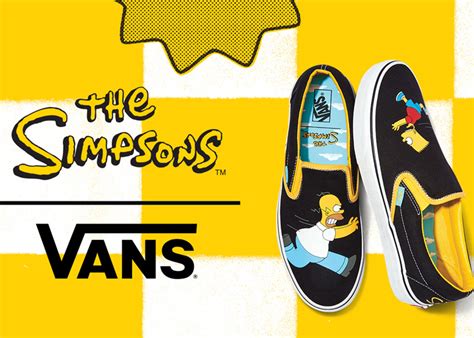 Vans x The Simpsons Shoes Collaboration - Soleracks